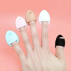 Soft Finger Puff for Makeup Application Loose Powder Foundation Concealer