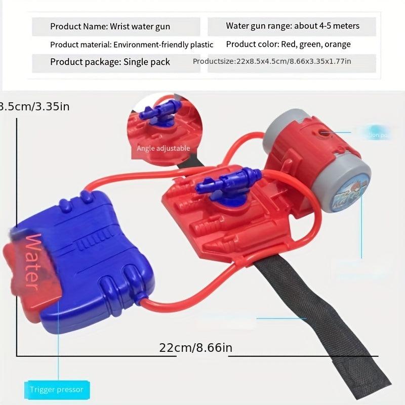 Wrist Water Gun Long Range Water Party Handheld Jet Pressurized Toy