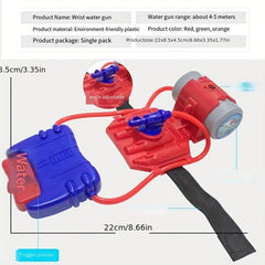 Wrist Water Gun Long Range Water Party Handheld Jet Pressurized Toy