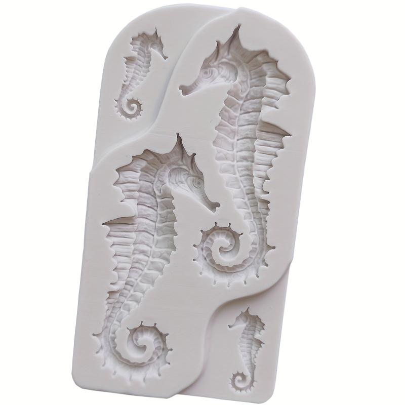 Silicone Fondant Mold Seahorse Candy Mold Chocolate Mould Cake Decorating Mold
