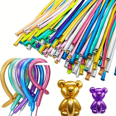 100pcs Twisted Animal Balloon DIY Wedding Birthday Decor