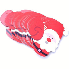 50pcs Christmas Lollipop Card DIY Decoration Card Paper Card