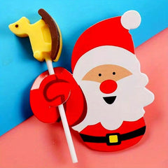 50pcs Christmas Lollipop Card DIY Decoration Card Paper Card
