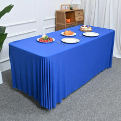 Spandex Tablecloth Open Back Table Cover Wedding Party Decor