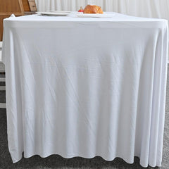 Spandex Tablecloth Open Back Table Cover Wedding Party Decor