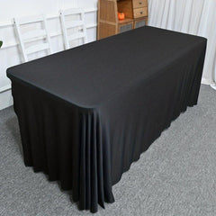 Spandex Tablecloth Open Back Table Cover Wedding Party Decor