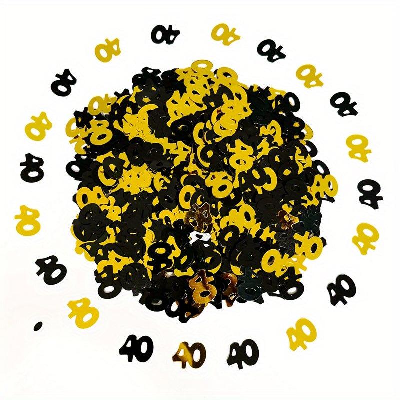 Anniversary Confetti Happy Birthday Table Scatter Decoration