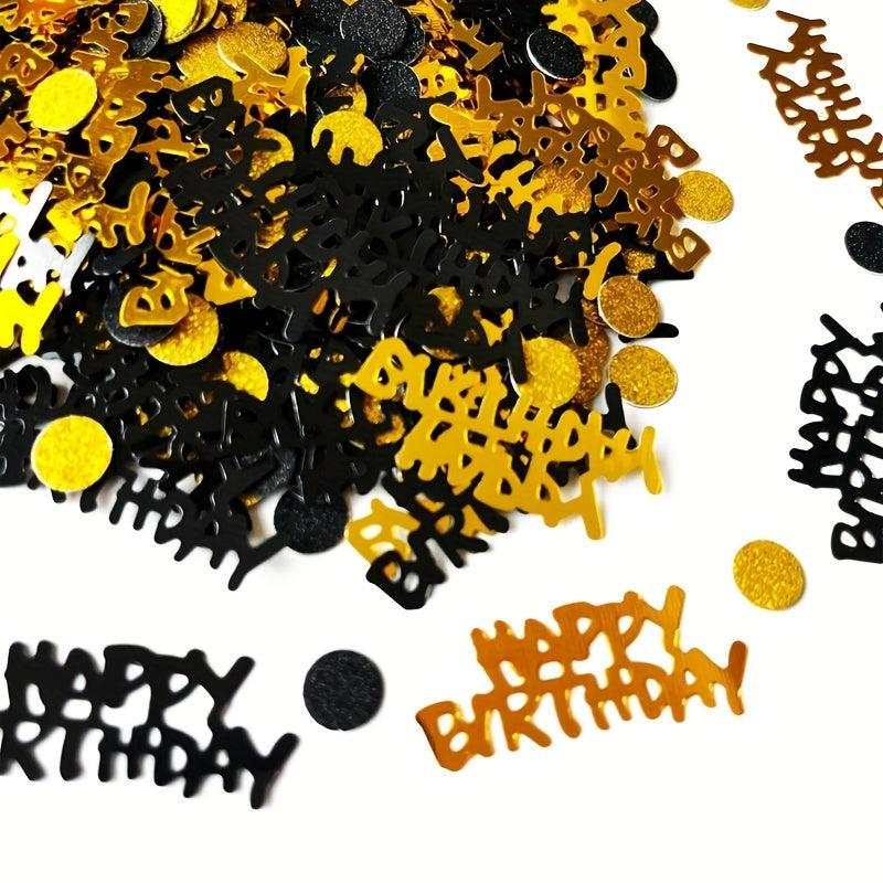 Anniversary Confetti Happy Birthday Table Scatter Decoration