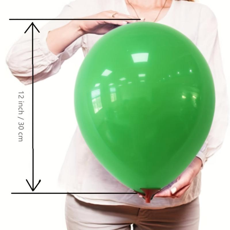 100pcs Rainbow Latex Balloons for Party Decor