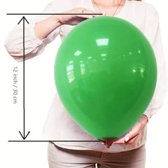 100pcs Rainbow Latex Balloons for Party Decor