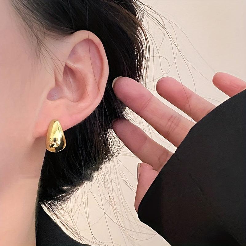 Oval & Round Earrings Set - Women's Ear Accessories