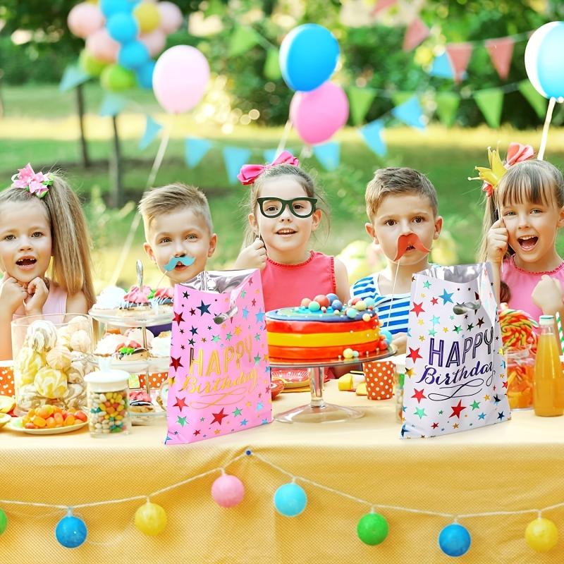 30pcs Mixed Birthday Party Gift Bag Star Aluminum Film Candy Bag