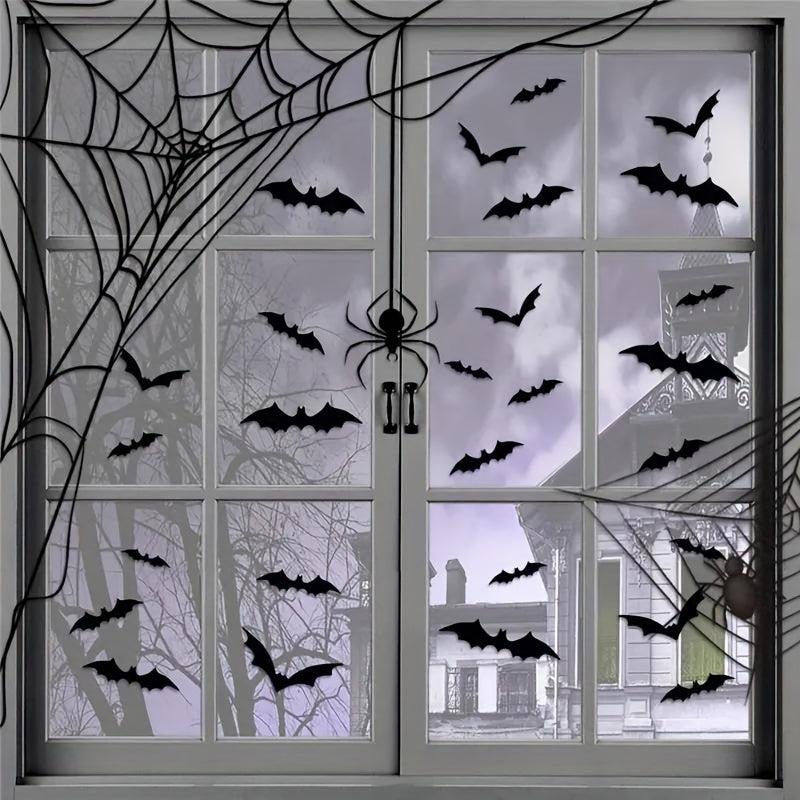 3D Halloween Bat Wall Decoration - Indoor/Outdoor Use
