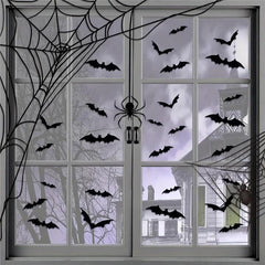 3D Halloween Bat Wall Decoration - Indoor/Outdoor Use
