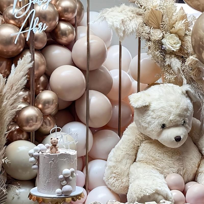 137pcs Nude Blush Balloon Garland Kit for Events