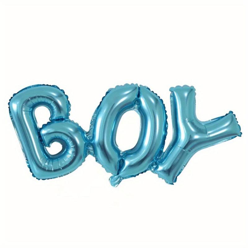 1pc Pink Girl Letter Balloon Baby Shower Decorations Gender Reveal Party