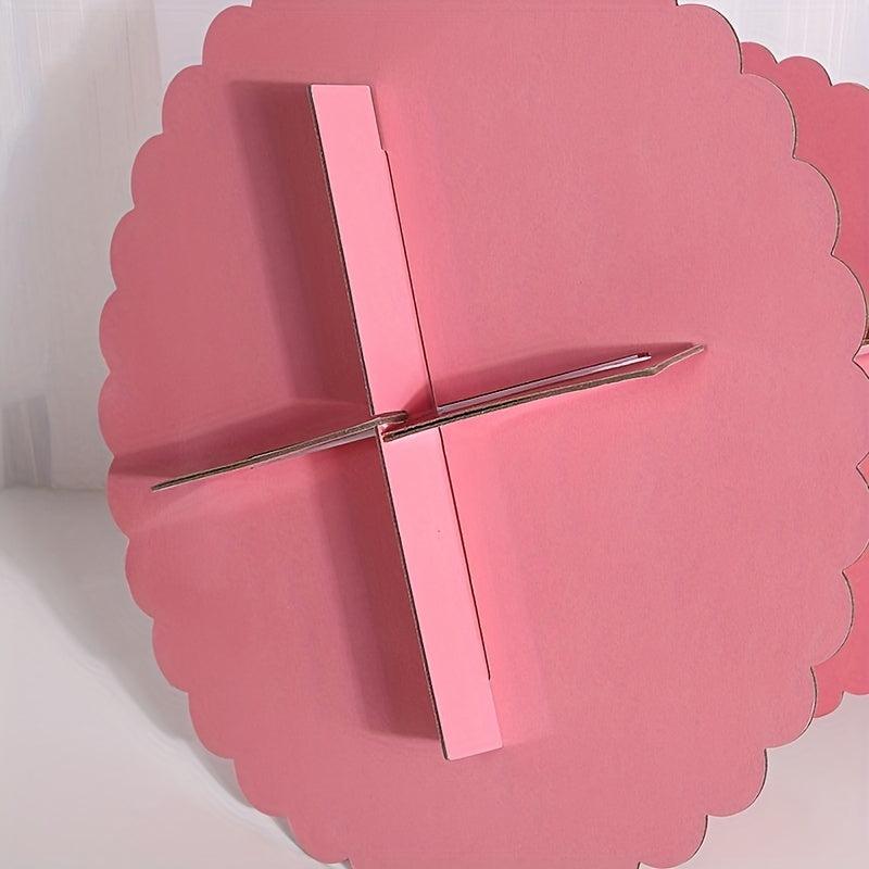 Flamingo Layered Cake Tray Hawaiian Style Cake Stand
