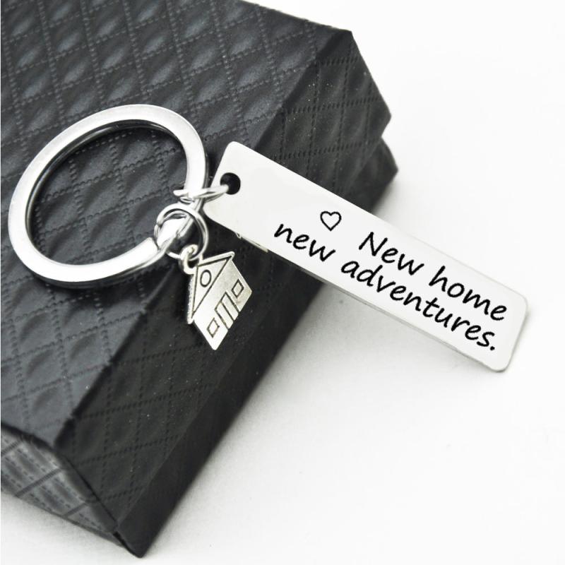 Stainless Steel Keychain for Housewarming Gift