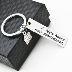 Stainless Steel Keychain for Housewarming Gift