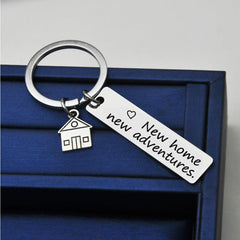 Stainless Steel Keychain for Housewarming Gift