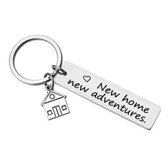 Stainless Steel Keychain for Housewarming Gift