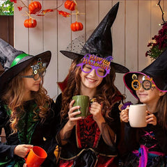 12pcs Halloween 3D Glasses Party Decoration Photo Props