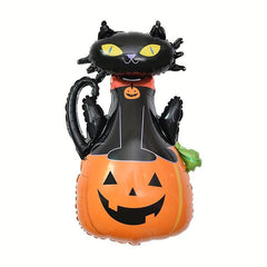 Halloween Balloon Decoration Blood Wine Cup Spider Witch Head