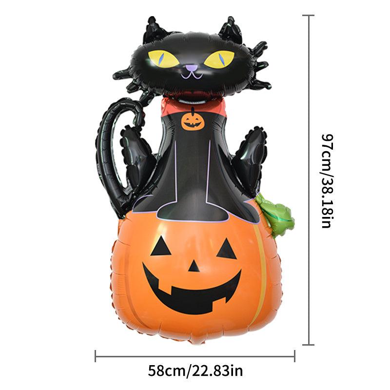 Halloween Balloon Decoration Blood Wine Cup Spider Witch Head