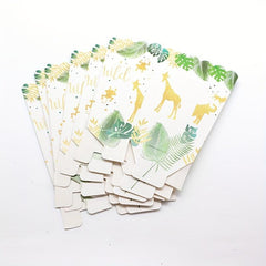 12pcs Jungle Animals Popcorn Box Snack Treat Box