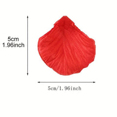 100pcs Romantic Artificial Rose Petals Wedding Room Decoration