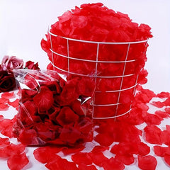 100pcs Romantic Artificial Rose Petals Wedding Room Decoration