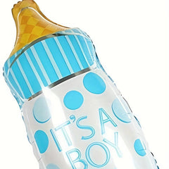 6pcs Gender Reveal Party Balloons - Foil Balloons with Pacifier