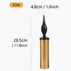 Hand Pump Balloon Inflator Portable for Wedding Birthday Party Decor