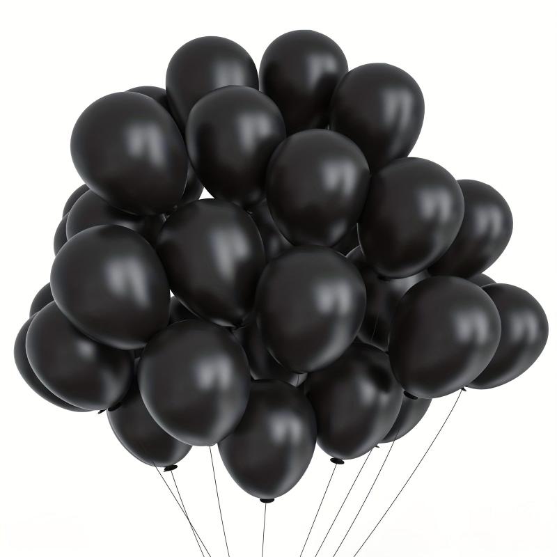 50pcs 12 Party Latex Balloons For Men Birthday Celebration Graduation Retirement