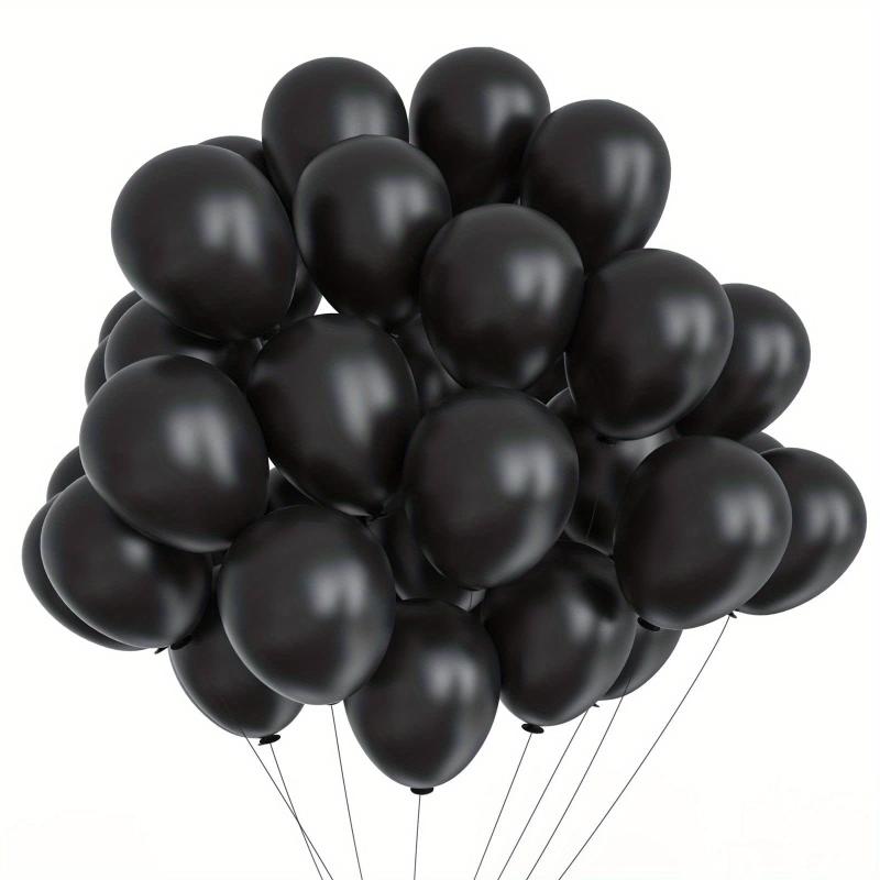 50pcs 12 Party Latex Balloons For Men Birthday Celebration Graduation Retirement