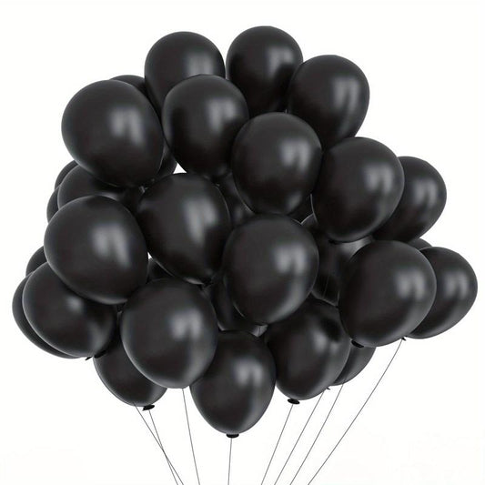 50pcs 12 Party Latex Balloons For Men Birthday Celebration Graduation Retirement