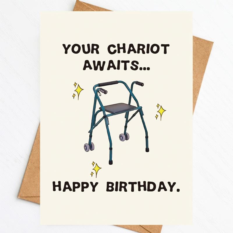 Funny Happy Birthday Card For Him Her 30th 40th 50th 60th 70th