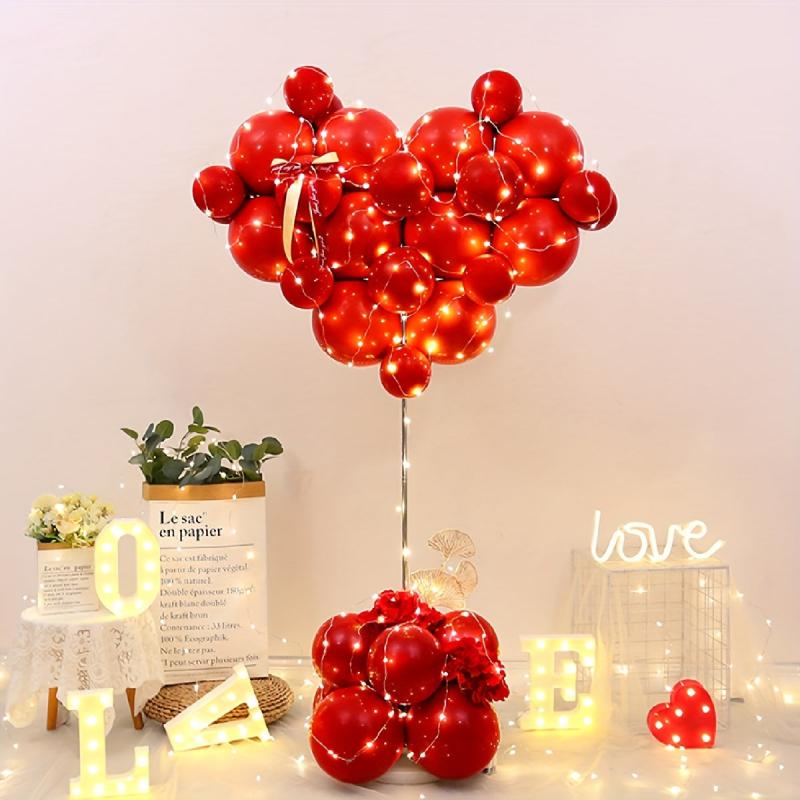 Love Balloon Floating Column Kit Balloon Stand Party Wedding Baby Shower