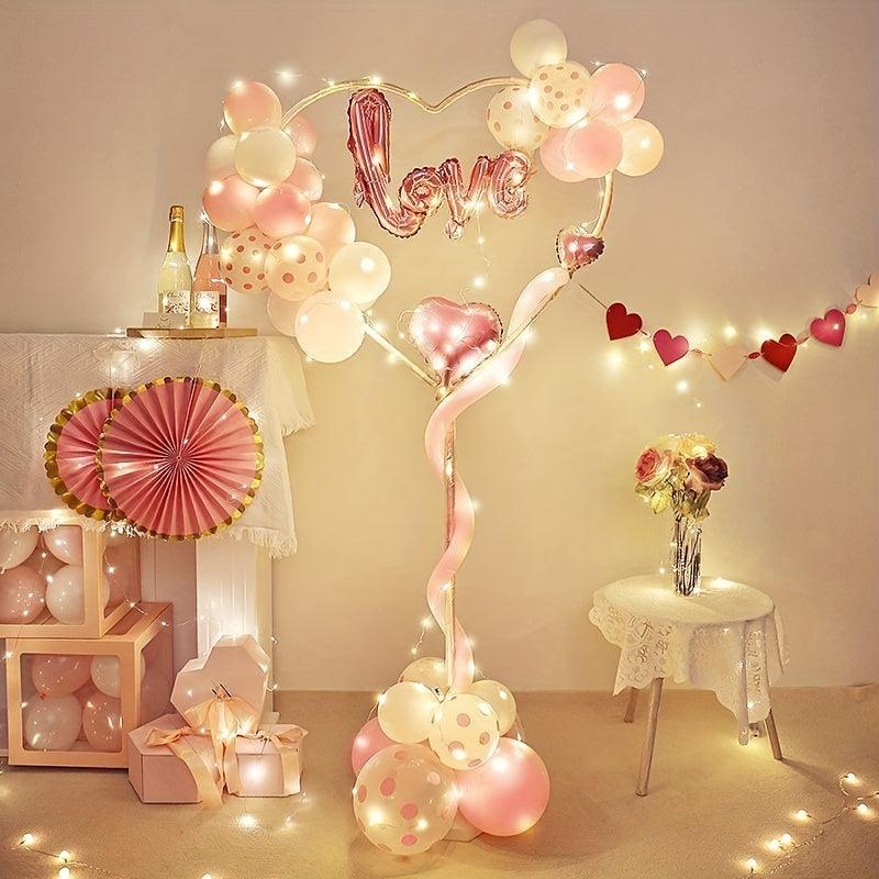 Love Balloon Floating Column Kit Balloon Stand Party Wedding Baby Shower