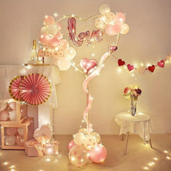 Love Balloon Floating Column Kit Balloon Stand Party Wedding Baby Shower