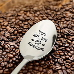 You Are My Sunshine Spoon Engraved Stainless Steel Gift