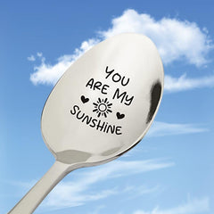 You Are My Sunshine Spoon Engraved Stainless Steel Gift