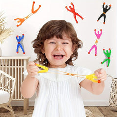 30pcs Sticky Wall Climbing Toys for Boys and Girls - Birthday Party Favors