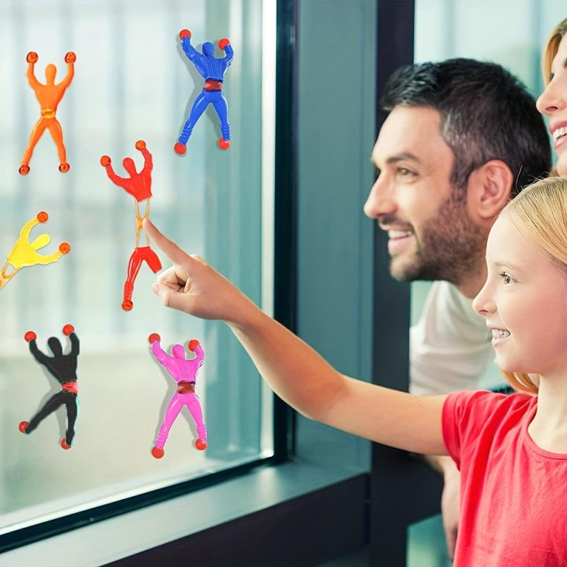 30pcs Sticky Wall Climbing Toys for Boys and Girls - Birthday Party Favors
