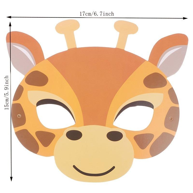 12pcs Animal Masks Birthday Party Supplies