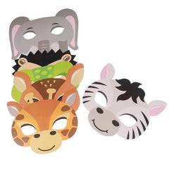 12pcs Animal Masks Birthday Party Supplies