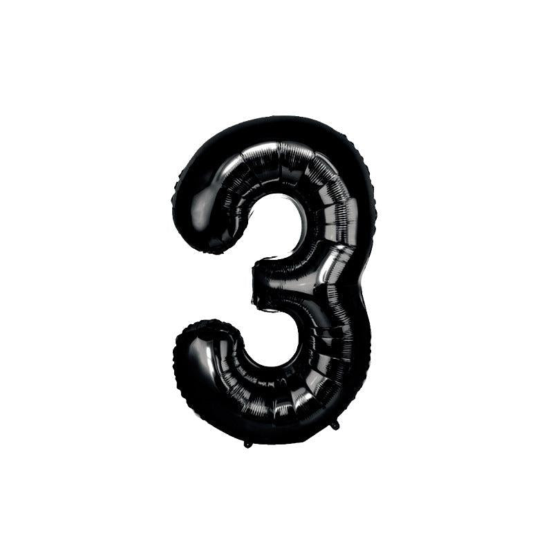 16 Inch Colorful Number Balloon Party Decoration Balloon Number 0 9