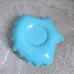 Summer Pool Float Cup Holder with Clouds Flamingo Sequin Shell Umbrella Cup Tray