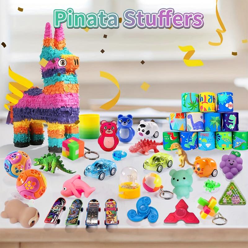120pcs Kids Party Favor Toys Goodie Bags Stuffers Classroom Rewards
