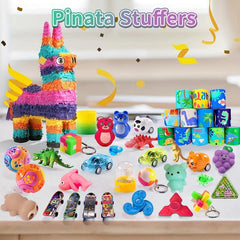 120pcs Kids Party Favor Toys Goodie Bags Stuffers Classroom Rewards